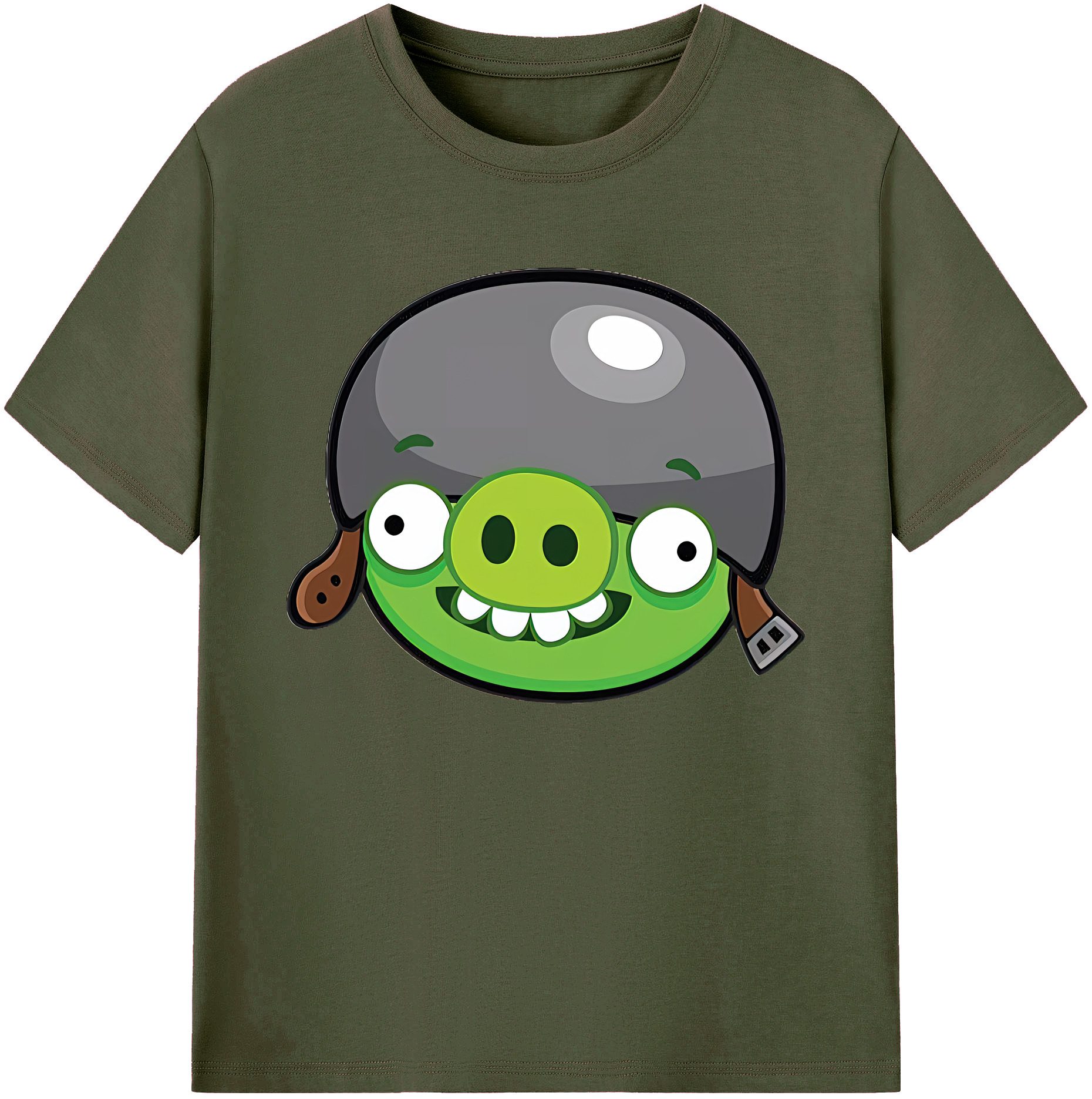 （画像用） Angry Birds アングリーバード 綿100％ メンズ半袖Tシャツ｜肌触りやわらか＆通気性